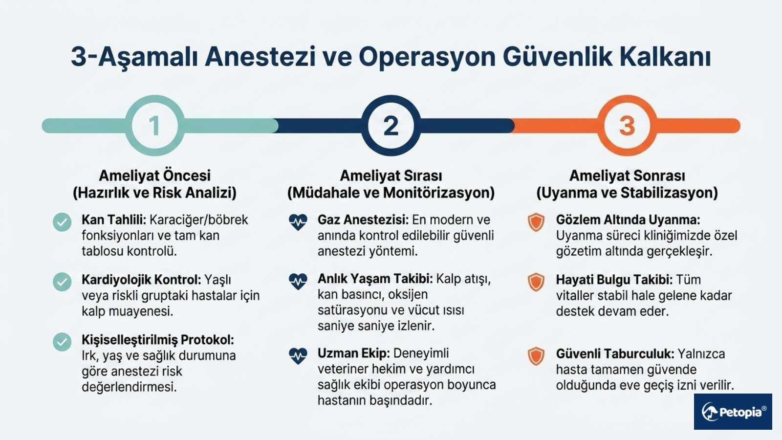 Çekmeköy Veteriner Kliniği Cerrahi Standartları